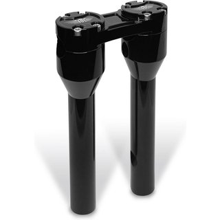 HB-RS1-8-BB - Heinz Bikes Clubstyle Straight Riser For Harley Davidson FLD 1690 2012-2013 20.5 cm (8") - Black