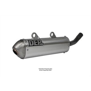 DEP Exhaust Silencer - Kawasaki KX 80/100 1986-90