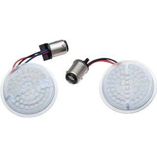 KUR2934 - Kuryakyn Universal Turn Signals For Harley Davidson FLFB 1750 2020 Front
