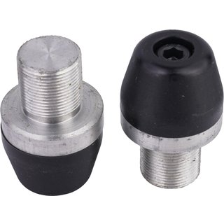 7251419 - BikeTek Bar End Sliders For Kawasaki ZX10R 2004-2005 Black