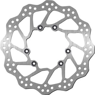 5072 - SBS Standard Contour Front Brake Disc For Honda CRF250R 2015-2023 - Silver