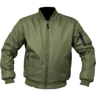 ARMR Bomber Aramid Motorcycle Jacket - Olive