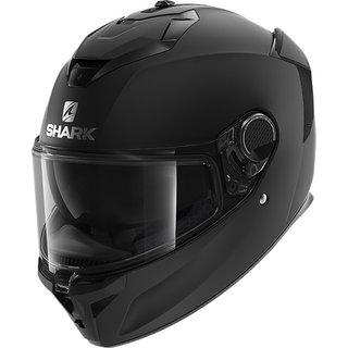 Shark Spartan GT Blank Mat Motorcycle Helmet XXL Matt Black (KMA)
