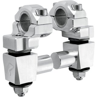 1R-AV2SE - Rox Speed FX Elite Anti-Vibration Pivot Handlebar Risers For Honda CB1000C 50.8mm (2") - Chrome