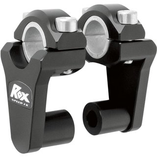 1R-P2SEK - Rox Speed FX Elite Pivoting Handlebar Risers For 7/8" & 1-1/8" Handlebars For Honda CRF250R 2018-2021 50.8 mm (2") - Black