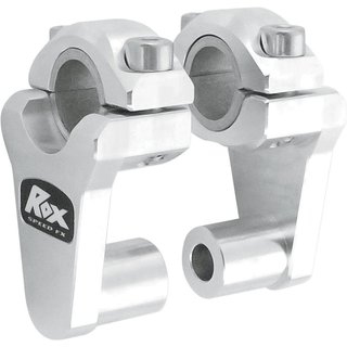 1R-P2SE - Rox Speed FX Elite Pivoting Handlebar Risers For 7/8" & 1-1/8" Handlebars For Honda CB1000C 50.8mm (2") - Chrome