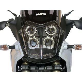 YA020T - WRS Headlight Protector For Yamaha XTZ 690 2019-2022 Clear