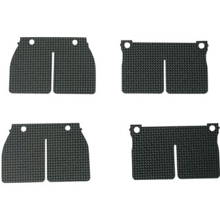 2P110-1 - Moto Tassinari Replacement V-Force Delta 2 Reed Petal Set For Honda CR250 1986-2001 - Black