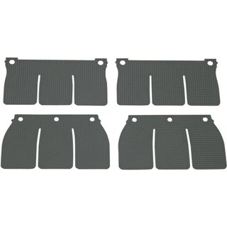 2P127-1 - Moto Tassinari Replacement V-Force Delta 2 Reed Petal Set For Honda CR250 2002-2004 - Black