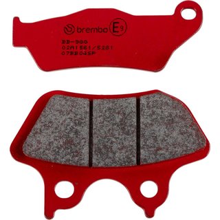 07HD16SA - Brembo SA Prime Sintered Brake Pads For Harley Davidson FLHR 1450 2000-2003 Road King Front