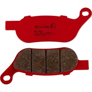 07HD07SP - Brembo SA Prime Sintered Brake Pads For Harley Davidson FLD 1690 Dyna Switchback 2012-2013 Rear