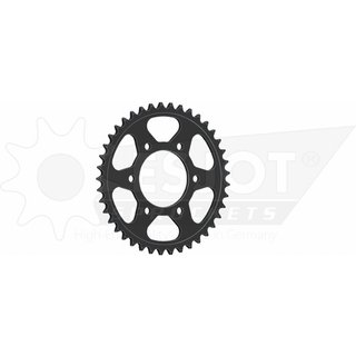 50-29018-41 - Esjot Standard 525 Sprocket For Kawasaki KLZ 1000 ABS 2012-2024 Rear Black 41T