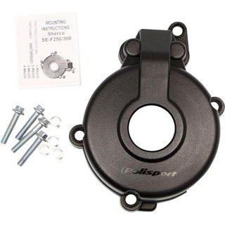 8467400001 - Polisport Ignition Cover Protector For Sherco SEF 250 2014-2019 - Black