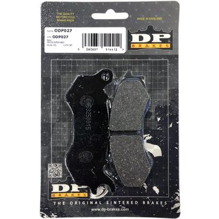 ODP027 - DP Brakes ODP Organic Brake Pads For Honda AFS 110 2012-2016 Front