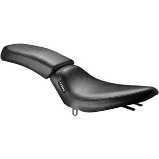 LN-852 - LE Pera Silhouette Solo Seat For Harley Davidson FL 1200 1964-1977 Smooth - Black