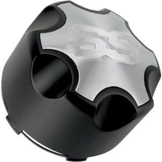 C156SS - ITP Replacement SS312 Wheel Centre Cap For Kawasaki KAF 1000 4X4 2016-2019 - Black/Chrome