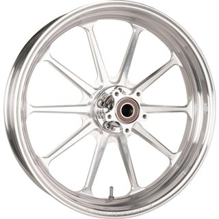 12047106RSLYAPM - Slyfox Track Pro Wheel For Harley Davidson FLH 1868 ABS 2021 21x3.5 Front with ABS - Silver