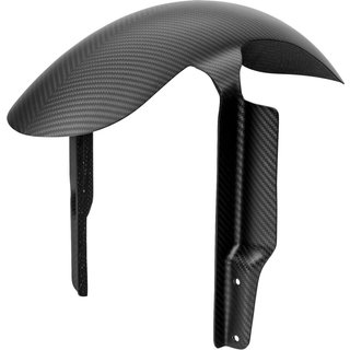1033-FF2C - Slyfox Carbon Fibre Fender For Harley Davidson FLSB 1750 ABS 2018-2021 Front - Black Matte
