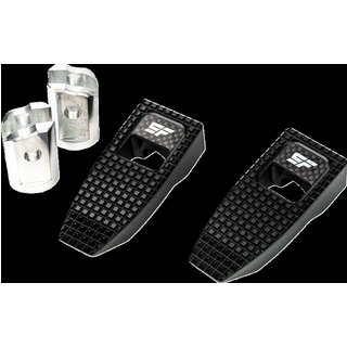 SF-903-01-1 - Slyfox Speed Foot Pegs For Harley Davidson FLDE 1750 ABS 2018-2020 Front - Black