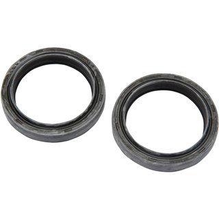110014600302 - KYB Front Fork Oil Seal Set For Honda CR125 1997-2007 - Black