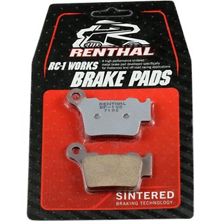 BP-108 - Renthal RC-1 Works Brake Pads For Husqvarna CR125 1997-2013 Rear