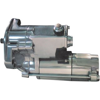 775090 - Terry Components Slugger 1.8kW High-Torque Starter Motor For Harley Davidson FLHS 1340 1990-1993 - Chrome