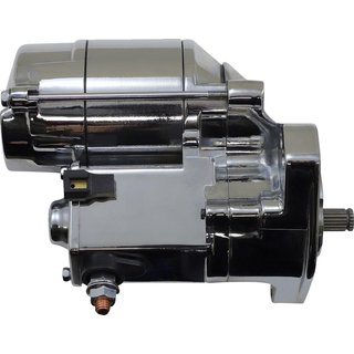 772090 - Terry Components Starter Motor For Harley Davidson FLHS 1340 1990-1993 - Chrome