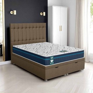 Luxe Stratford Ottoman - Ascot Denim, Super King 180 x 200 cm