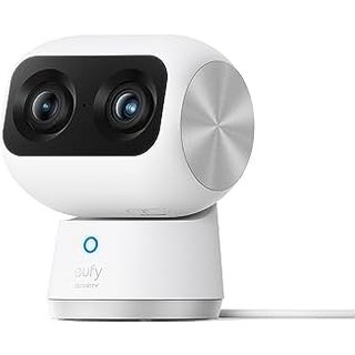 eufy Security Camera S350, 4K UHD Indoor Camera with 8× Zoom, Dual Cameras