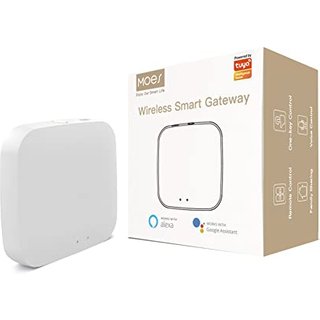 MOES Tuya ZigBee and BLE Multi-Mode Smart Home Gateway WiFi Mesh Hub Work with Tuya ZigBee or BLE Smart Home Devices