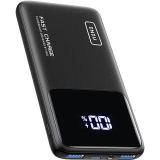 INIU Power Bank, 10000mAh 22.5W PD3.0 QC4.0 Fast Charging Portable Charger