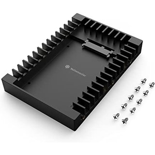 Yottamaster 2.5" to 3.5" SATA HDD SSD Mounting Bracket, ABS SATA 3.0 Hard Drive Adapter Removable Mounting Frame for 2.5 Inch SATA HDD or SSD of 7/9.5