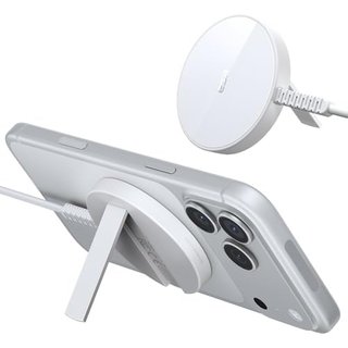 ESR Wireless Charger for MagSafe Charger, Kickstand Magnetic Charging, Compatible with MagSafe Stand for iPhone 17/16/15/14/13/12 Series,AirPods 4, Wh