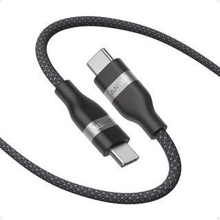 Anker Nano USB C to USB C Cable, 240W Fast Charging Cable (Black, 1.8m)