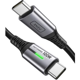 INIU USB C Cable, 0.3m 100W Fast Charging USB C to USB C Cable