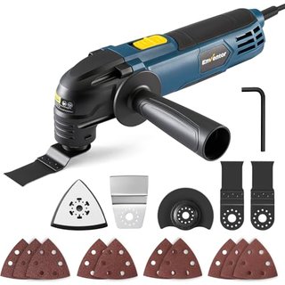 Enventor Oscillating Multi Tools, 300W 15000-22000 OPM, 6 Variable Speeds