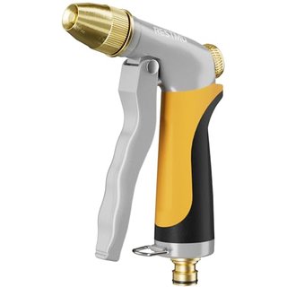 RESTMO Hose Pipe Spray Gun, 100% Metal Garden Hose Spray Gun