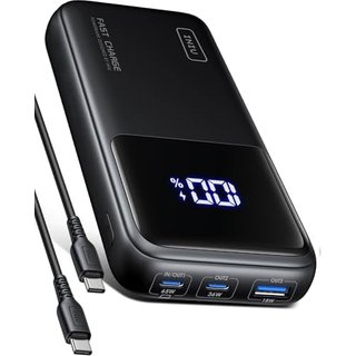 INIU Laptop Power Bank, Compact 20000mAh 65W Fast Charging Battery Pack