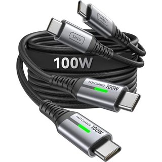 INIU USB C Cable, 1m+1m 100W Fast Charging USB C to Type C Cable