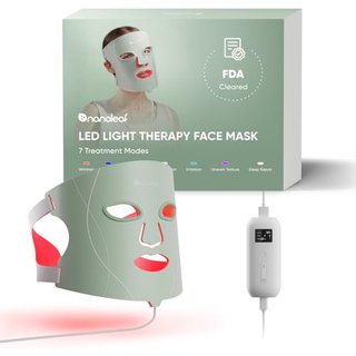 Nanoleaf LED Face Mask 432 LEDs, Red Light Therapy Mask with 7 Modes