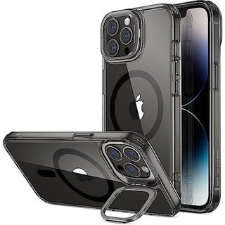 ESR for iPhone 14 Pro Max Case Flex Stand, for MagSafe, Clear Black