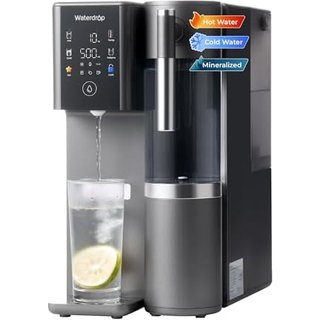 Waterdrop A2G Mineral Reverse Osmosis System Countertop, Instant Hot & Cold