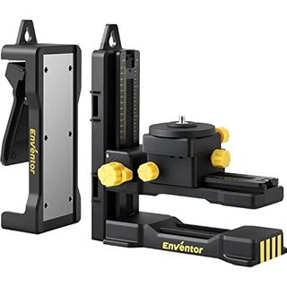 Enventor L-Shape Magnetic Bracket Base for Laser Level, 1/4''-20 Threaded