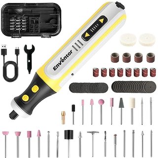 Enventor Rotary Tool with Type-C Charging, Cordless 8V 5 Speed 28000RPM
