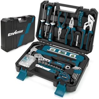 Enventor Tool Kit, 108PCS General Household Hand Tool Set