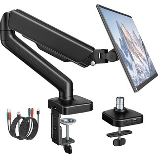 monTEK Monitor Arm for 17-32 inch up to 9kg Screen VESA 75x75/100x100mm