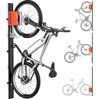 monTEK Automatic Bike Lift, No-Lift Bike Wall Mount for MTB/E-Bike, 32kg