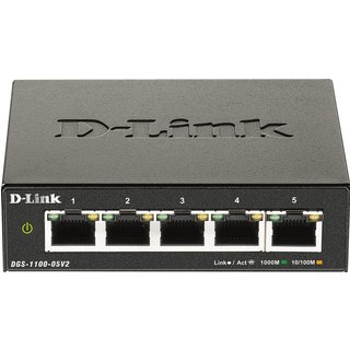 D-Link 5-Port Gigabit Smart Managed Switch