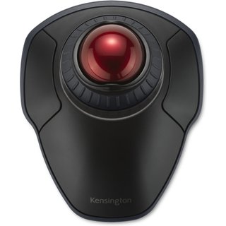 Kensington Orbit Wireless Trackball with Scroll Ring - Black