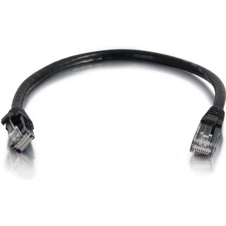 C2G 1m Cat6 Booted Unshielded (UTP) Network Patch Cable - Black